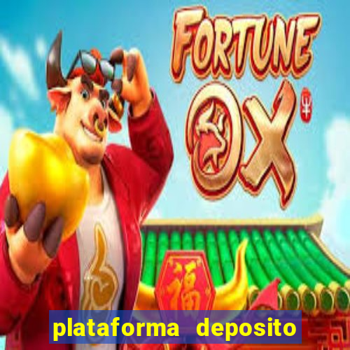 plataforma deposito 1 real fortune tiger